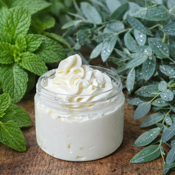 LIMITED SUPPLY" Release " Creamy Body Butter Lotion 4oz Peppermint Eucalyptus - Picture 3 of 4